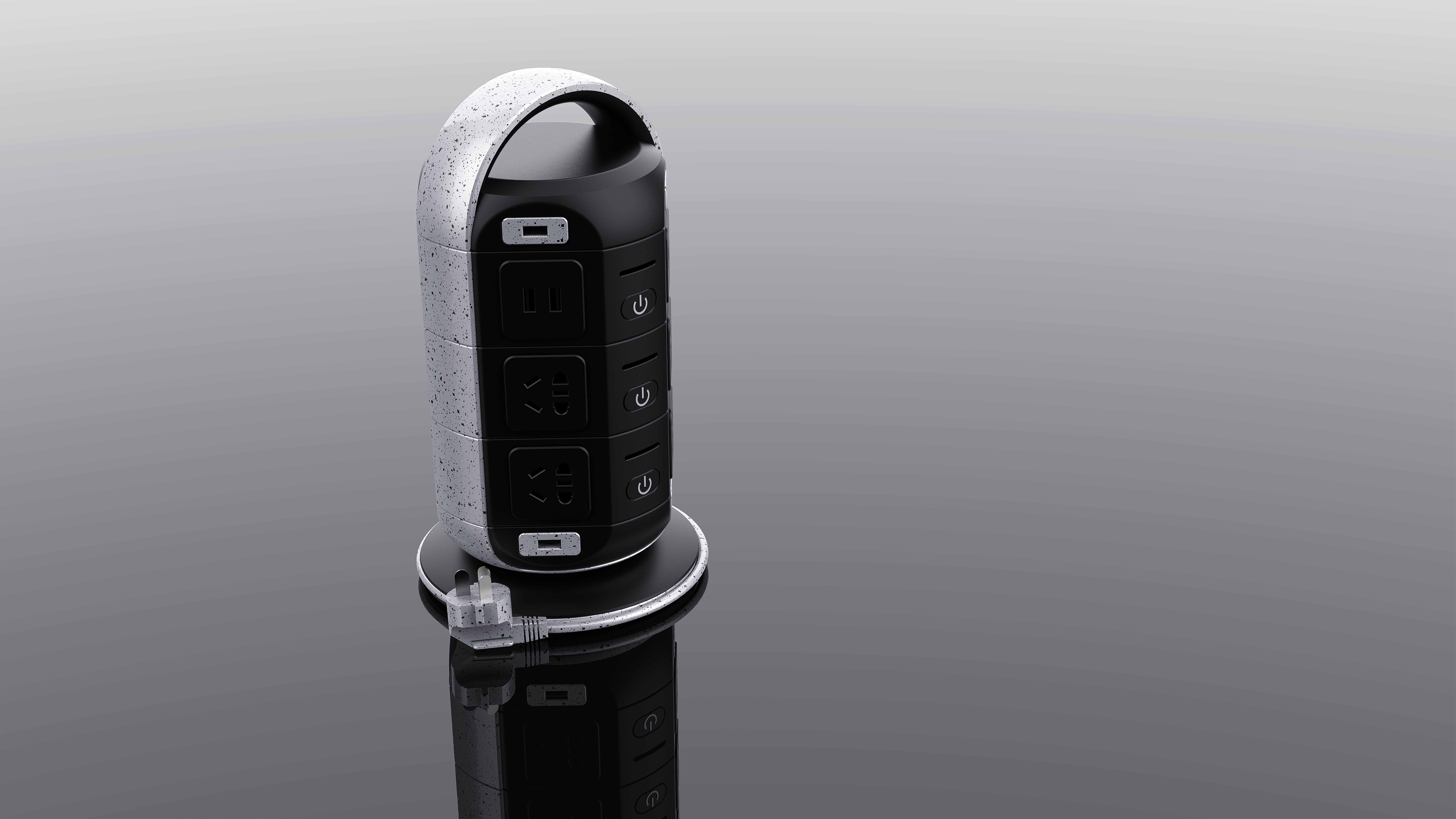 product design，Socket，rhino，keyshot，