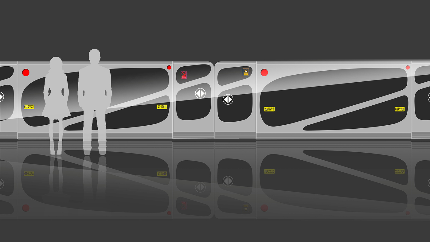 Beijing，Safety door design，Design of subway safety door，metro，