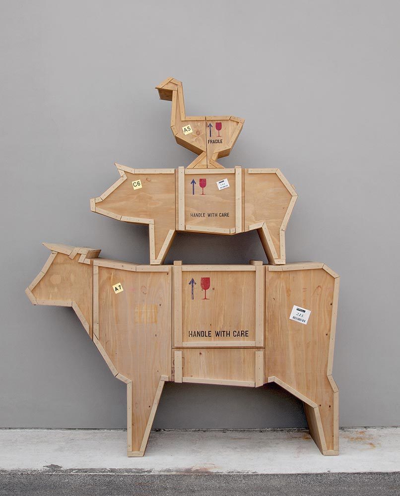 wood，Locker，Small animal shape，originality，environment protection，
