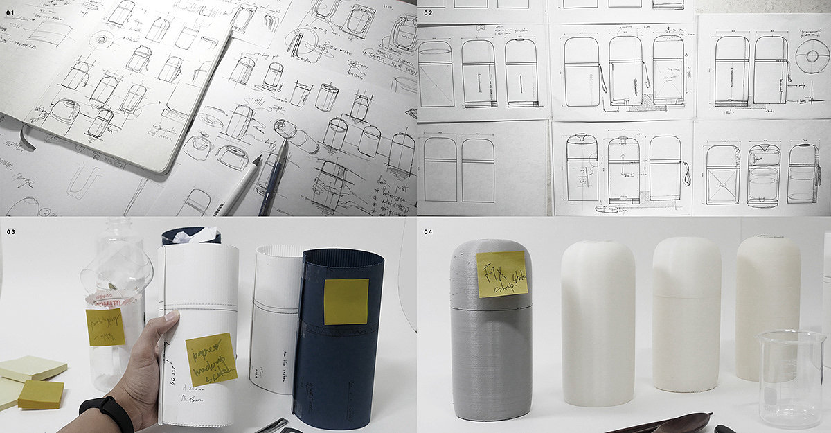 product design，industrial design，Portable，One person food，rice cooker，