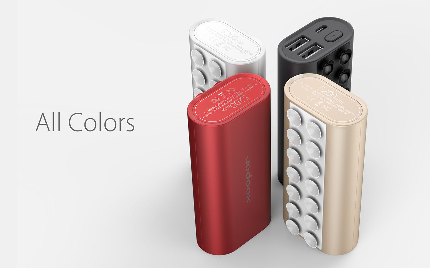 spider，Charger，portable battery，Adsorptive design，