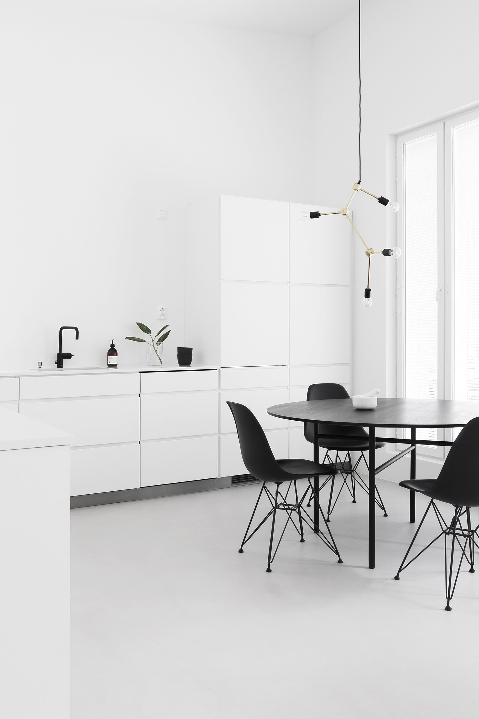 Scandinavian style，Cold wind，Interior design，