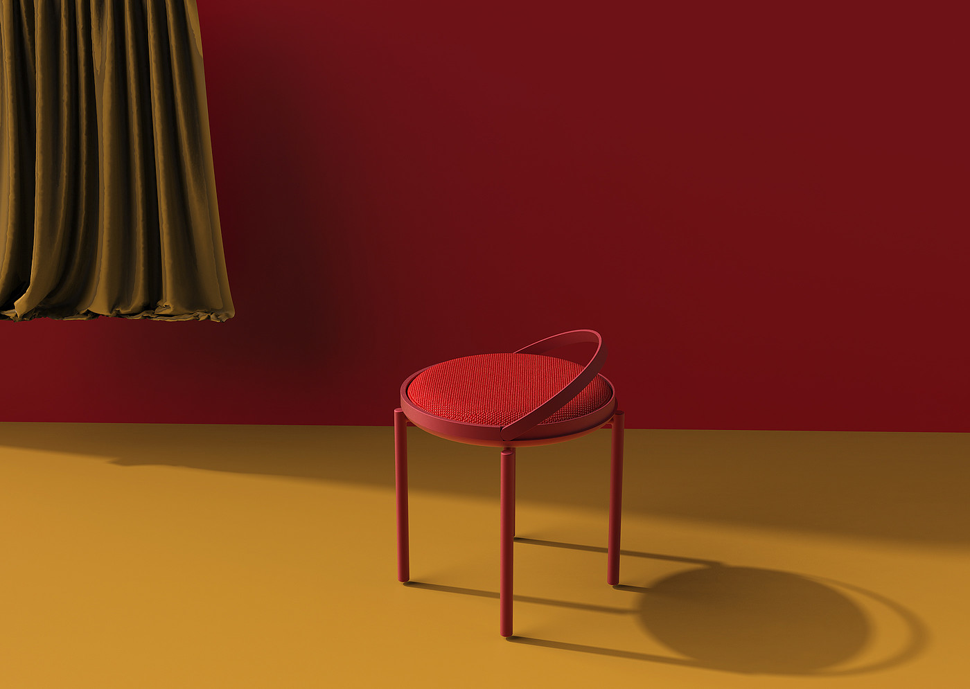 搬来搬去，移动，Knob Chair，椅子，