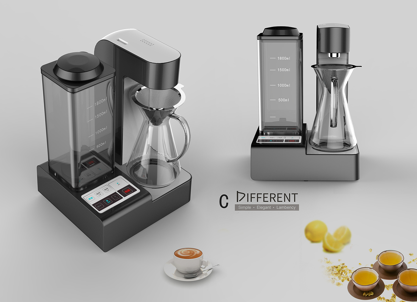 Coffee and tea，
