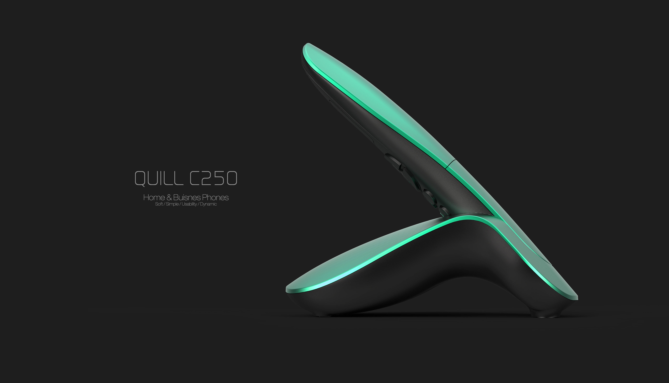 Quill C250，Cool，Telephone，Landline，