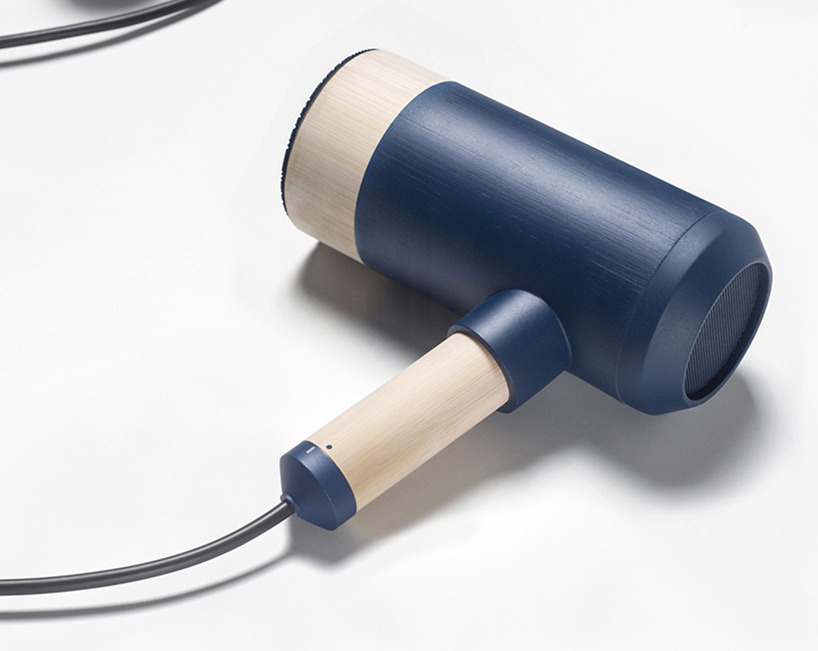 hair drier，woodiness，Simplicity，Household appliances，Color contrast，