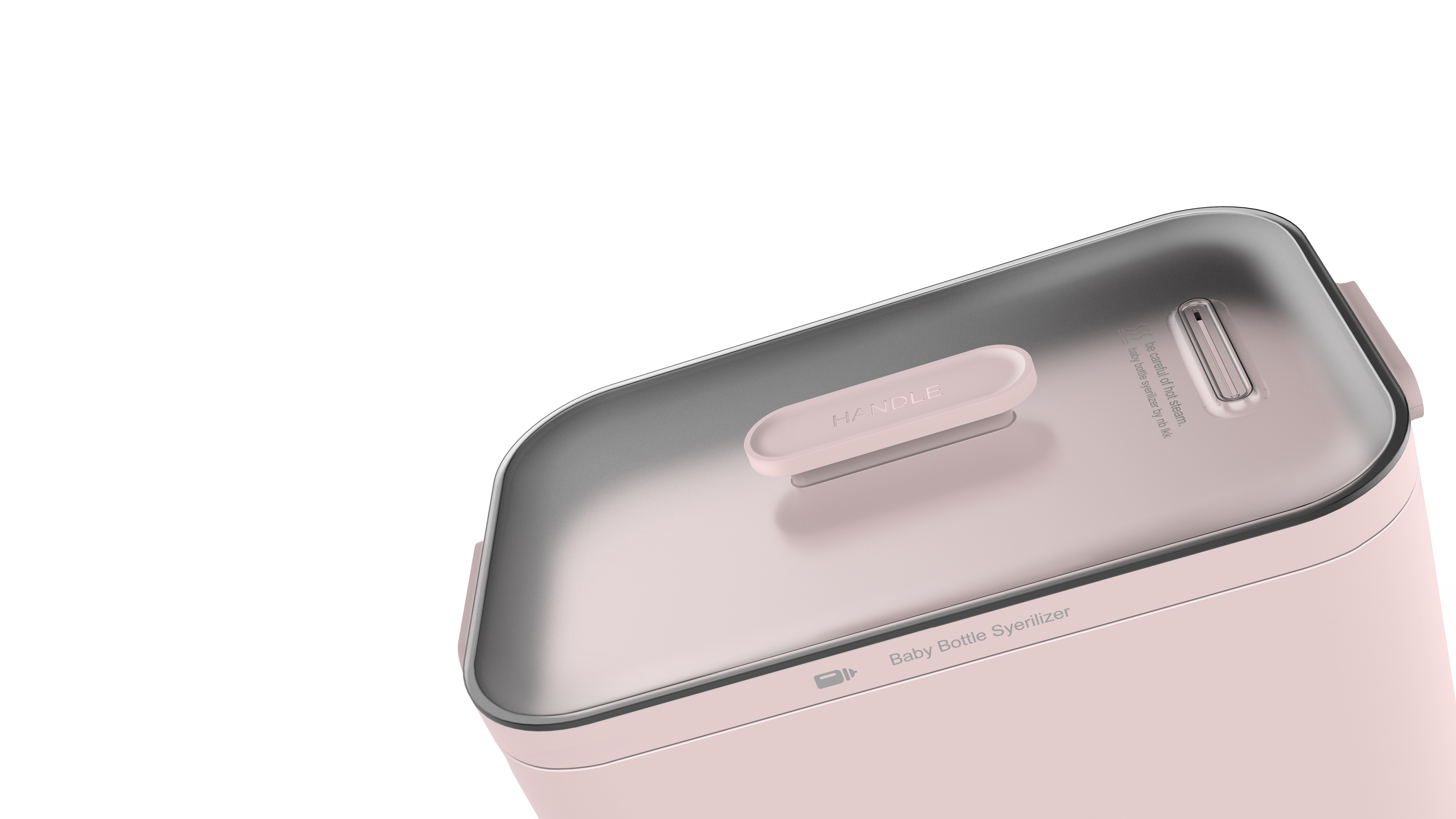 Children's milk bottle cleaning and disinfection machine，