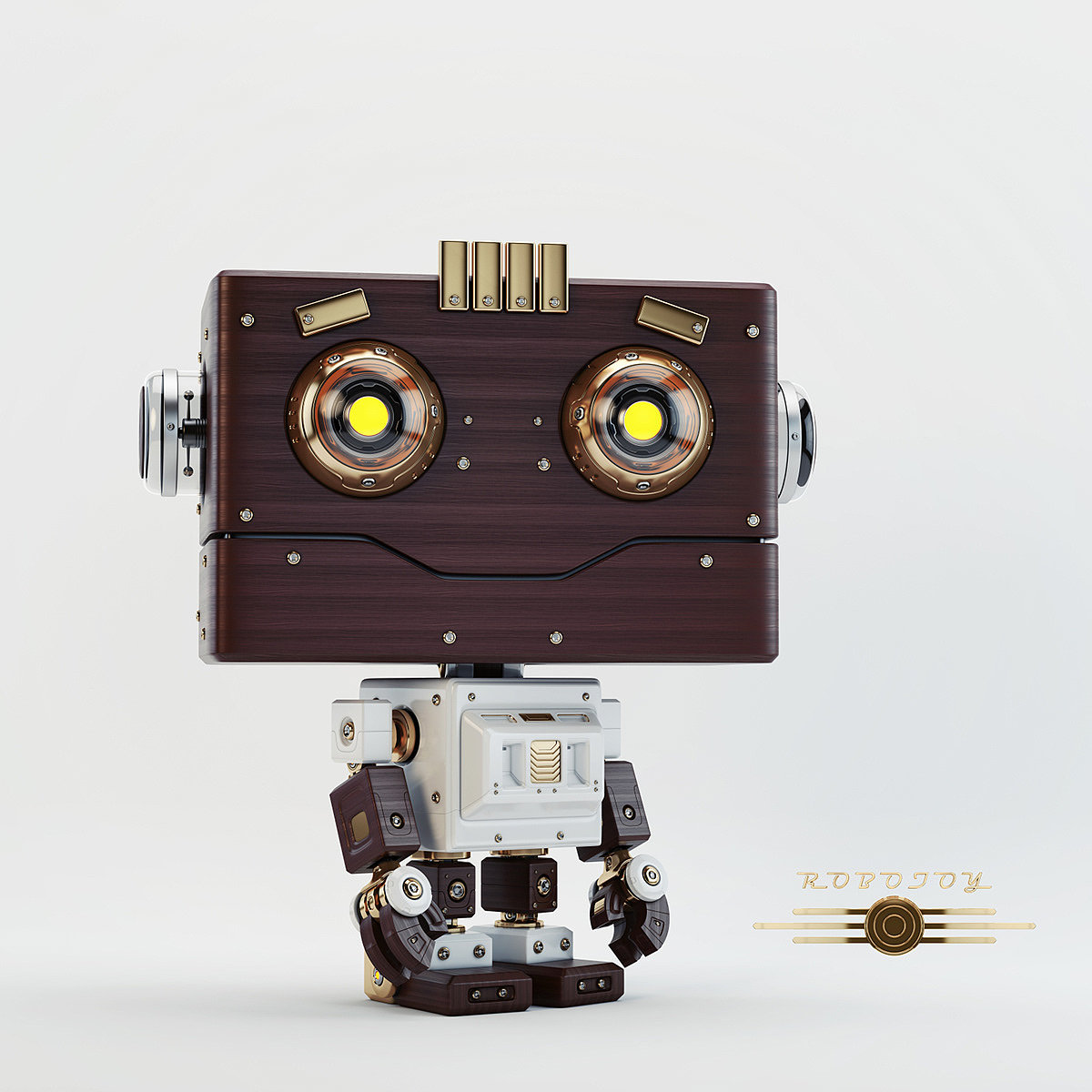 robot，Retro，Vladislav Ociacia，