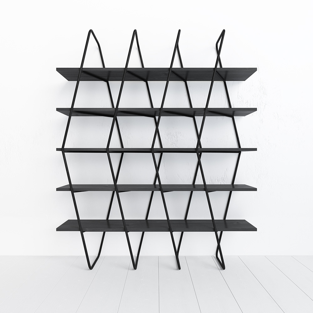 RAMS SHELVES，Max Voytenko，Shelf，black，Receive，