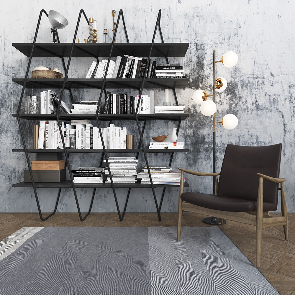 RAMS SHELVES，Max Voytenko，Shelf，black，Receive，