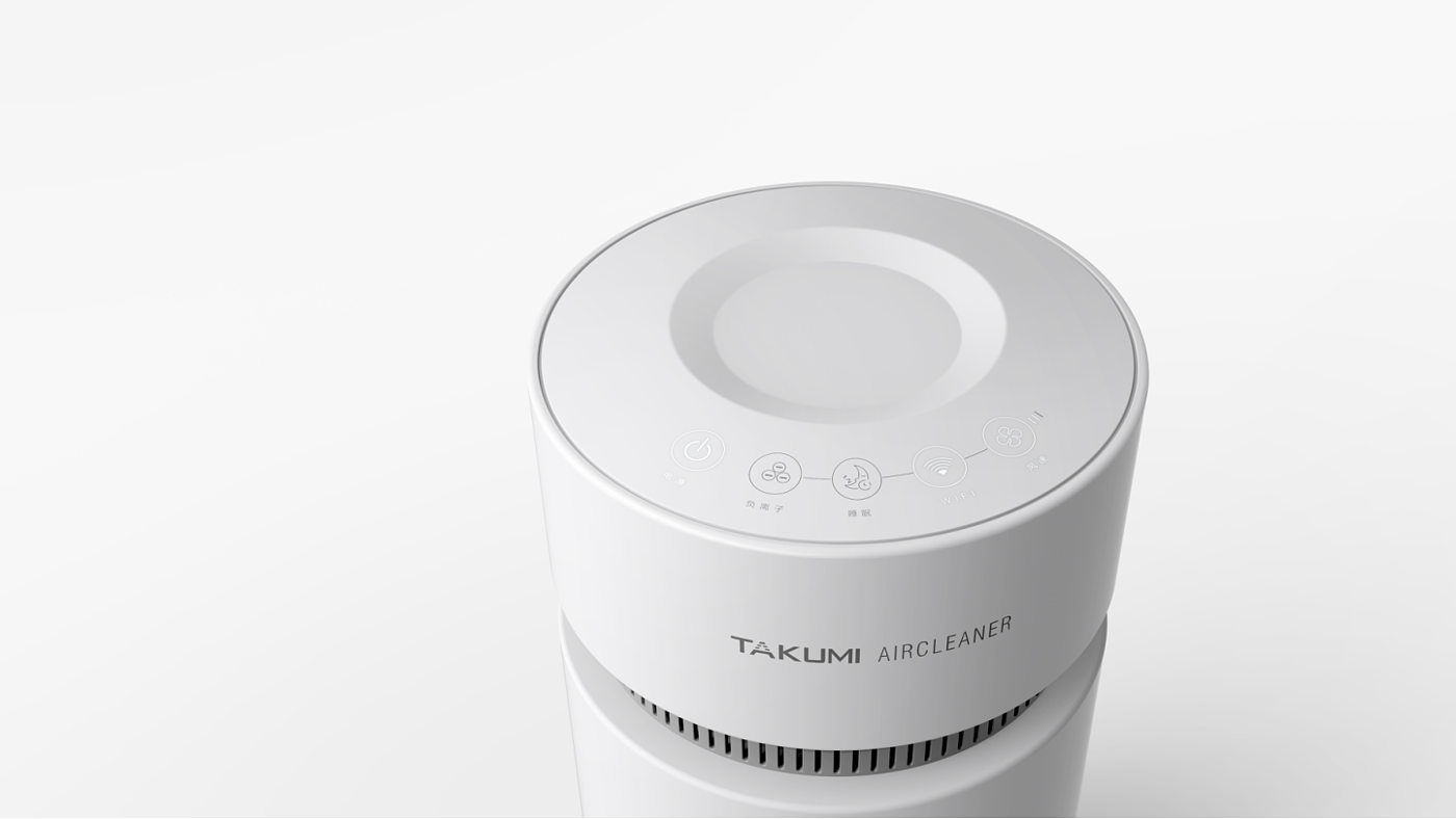 Minimalist sheji，desktop，Desktop air purifier，Air purification，