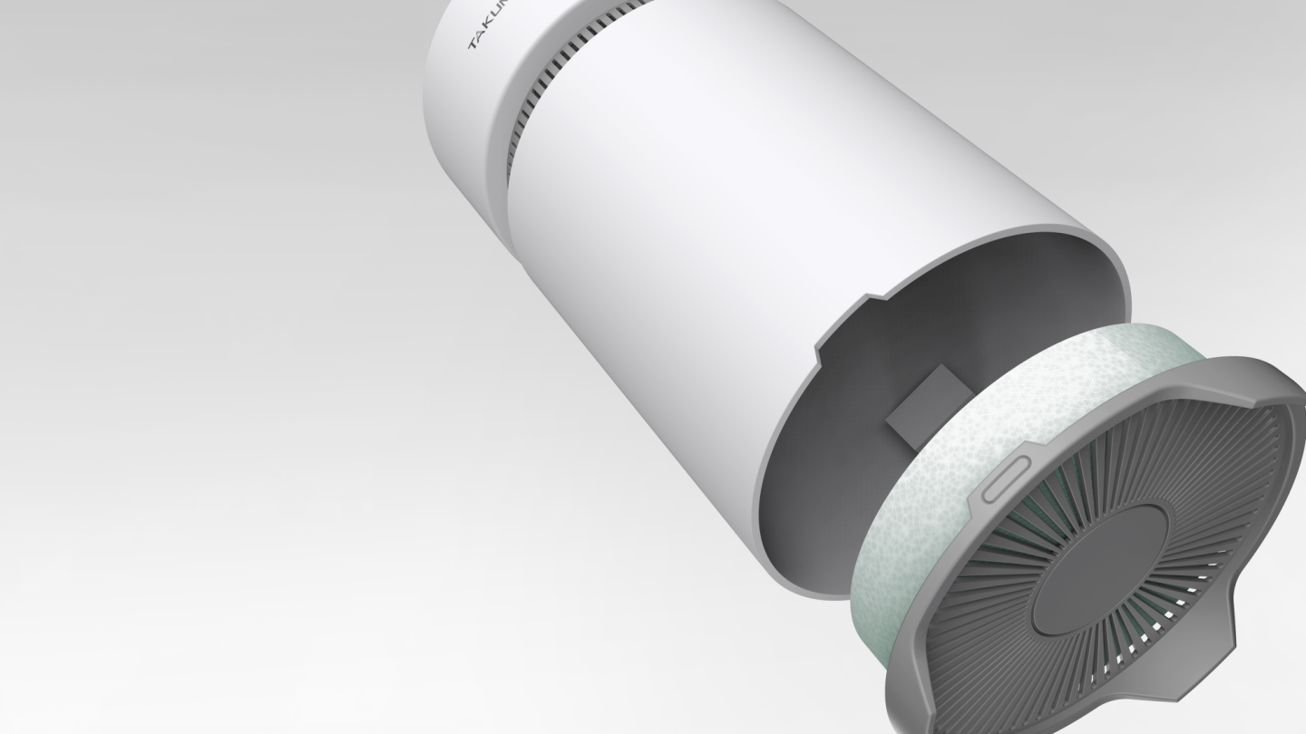 Minimalist sheji，desktop，Desktop air purifier，Air purification，