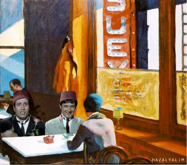 Global，Yam al-Ithnain，H5，gif，Oil Painting，