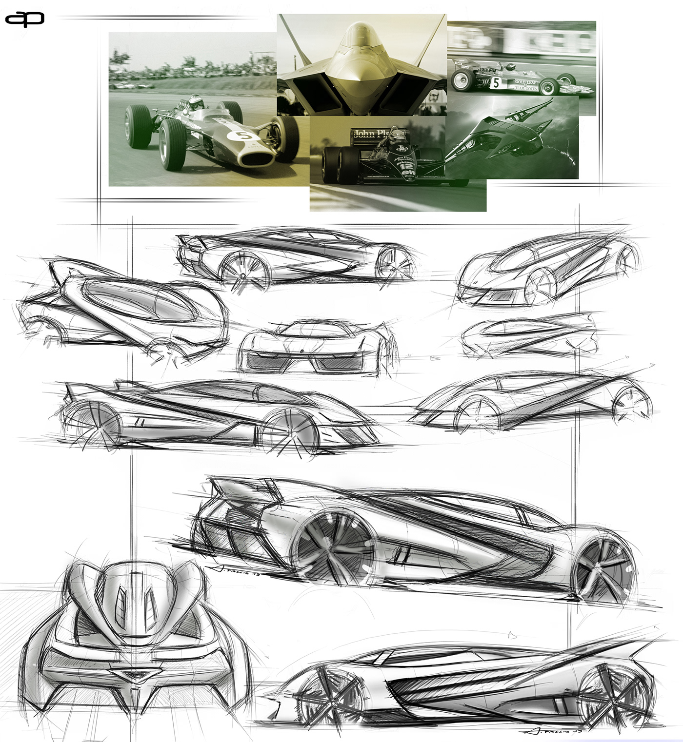 Lotus Evil Vision，racing，Antonio Paglia，