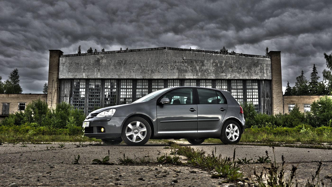 摄影，汽车，VW GOLF V (mk5)，