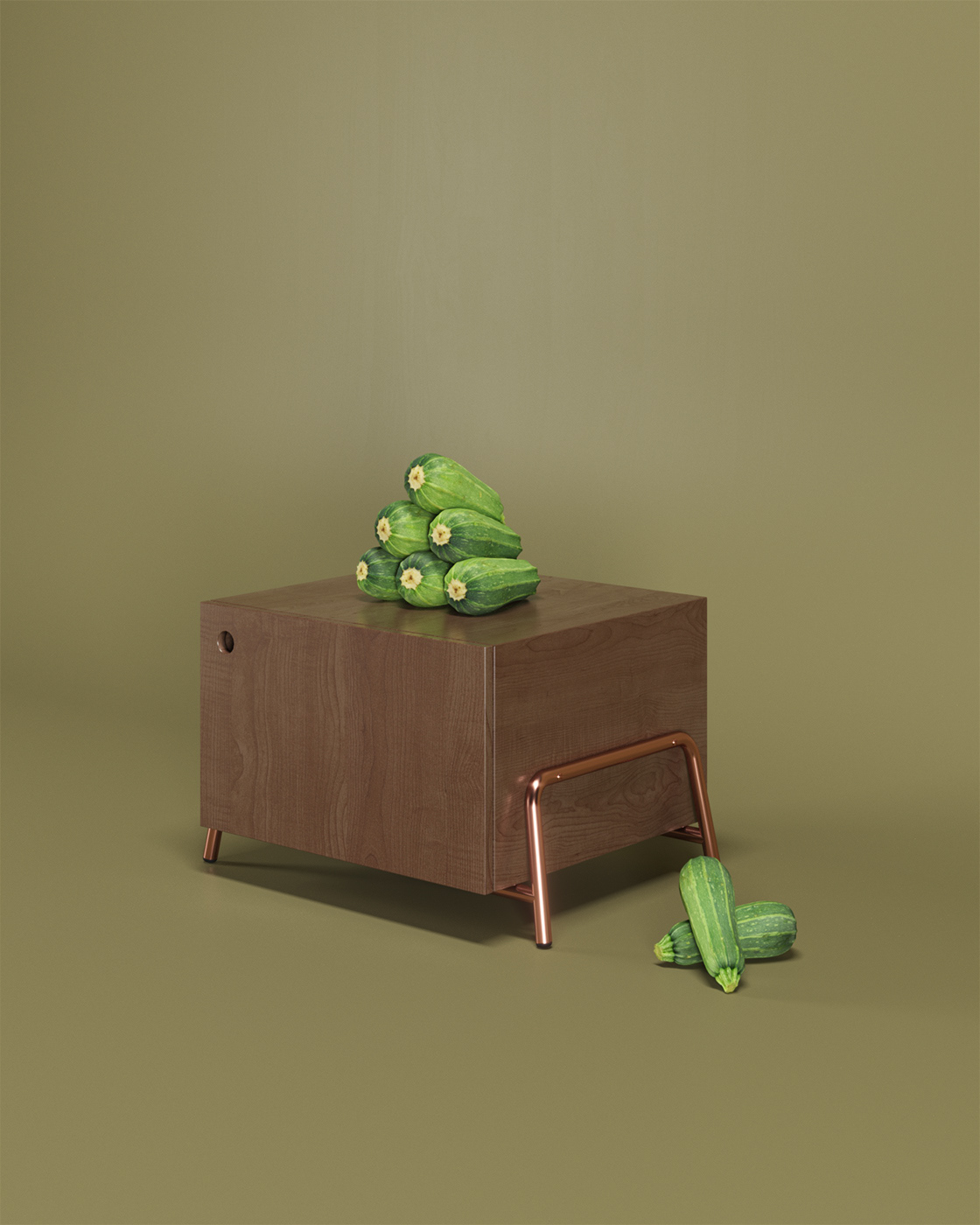 W&W，Coffee table，drawer cabinet，