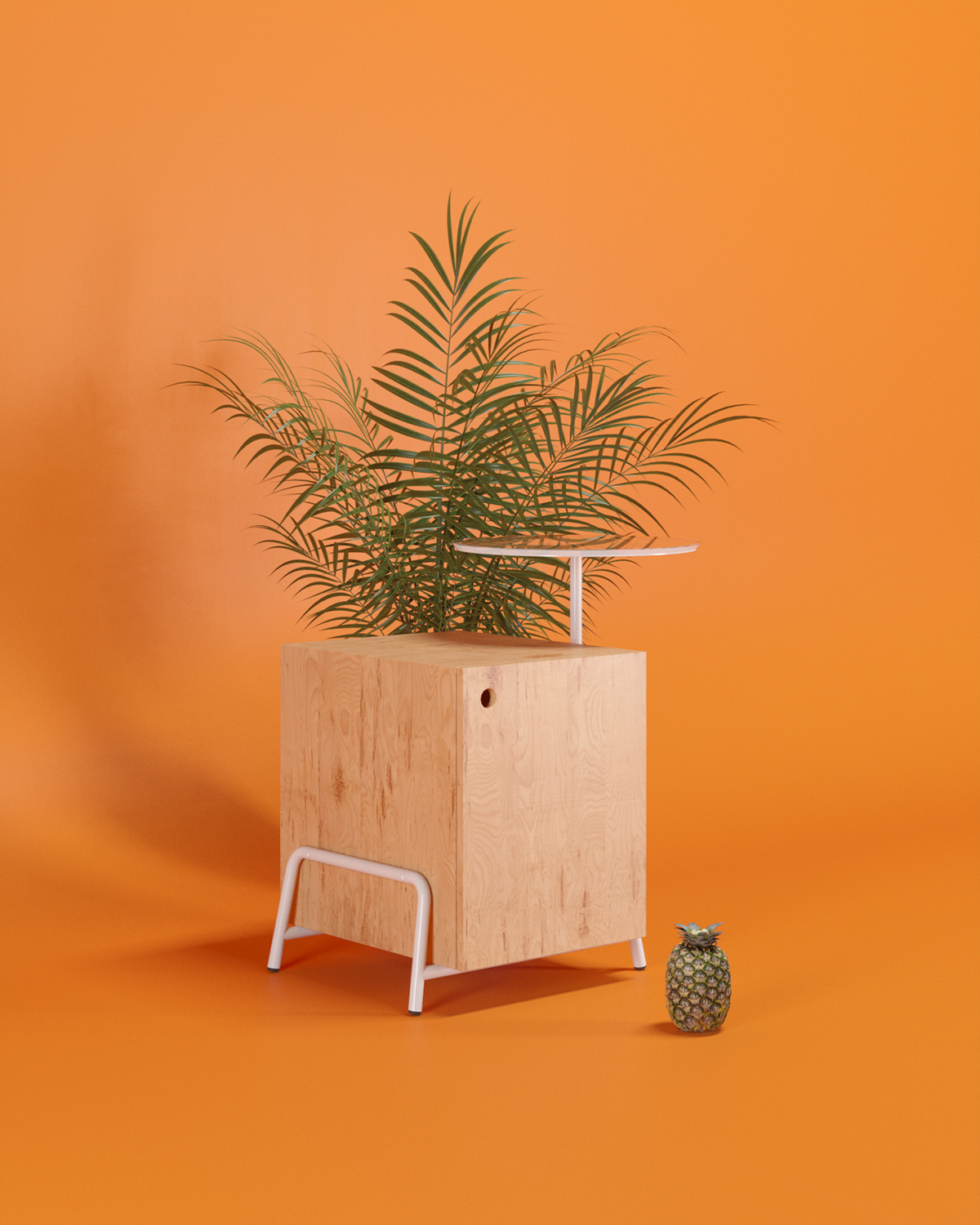 W&W，Coffee table，drawer cabinet，