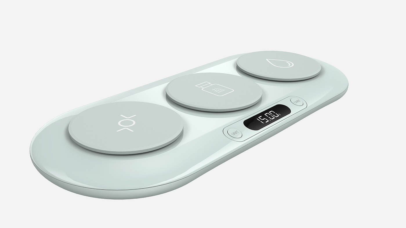 concise，Mellow，Home，call，kitchen scale，product design，industrial design，