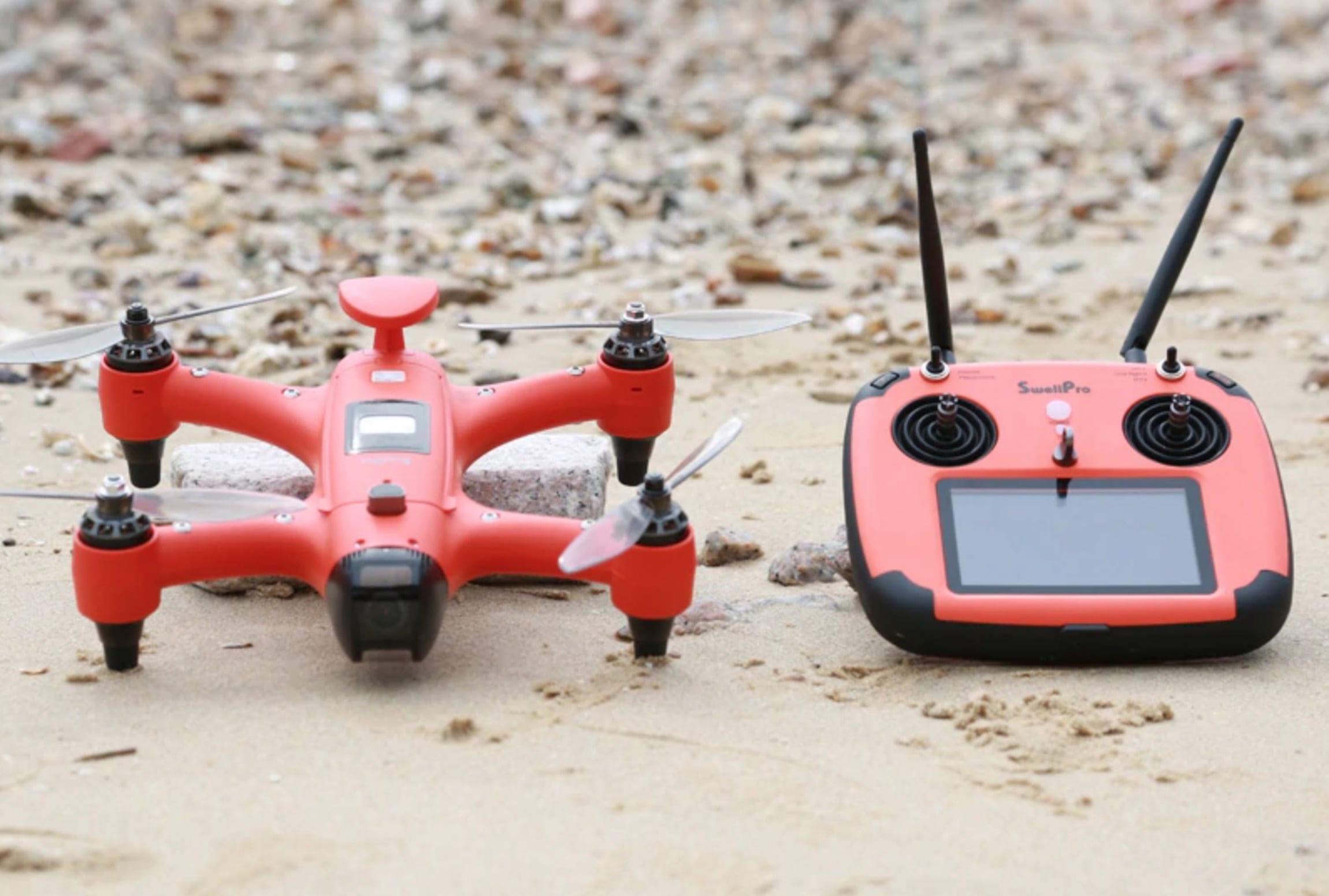 SwellPro Spry，waterproof，aquatic，gules，UAV，