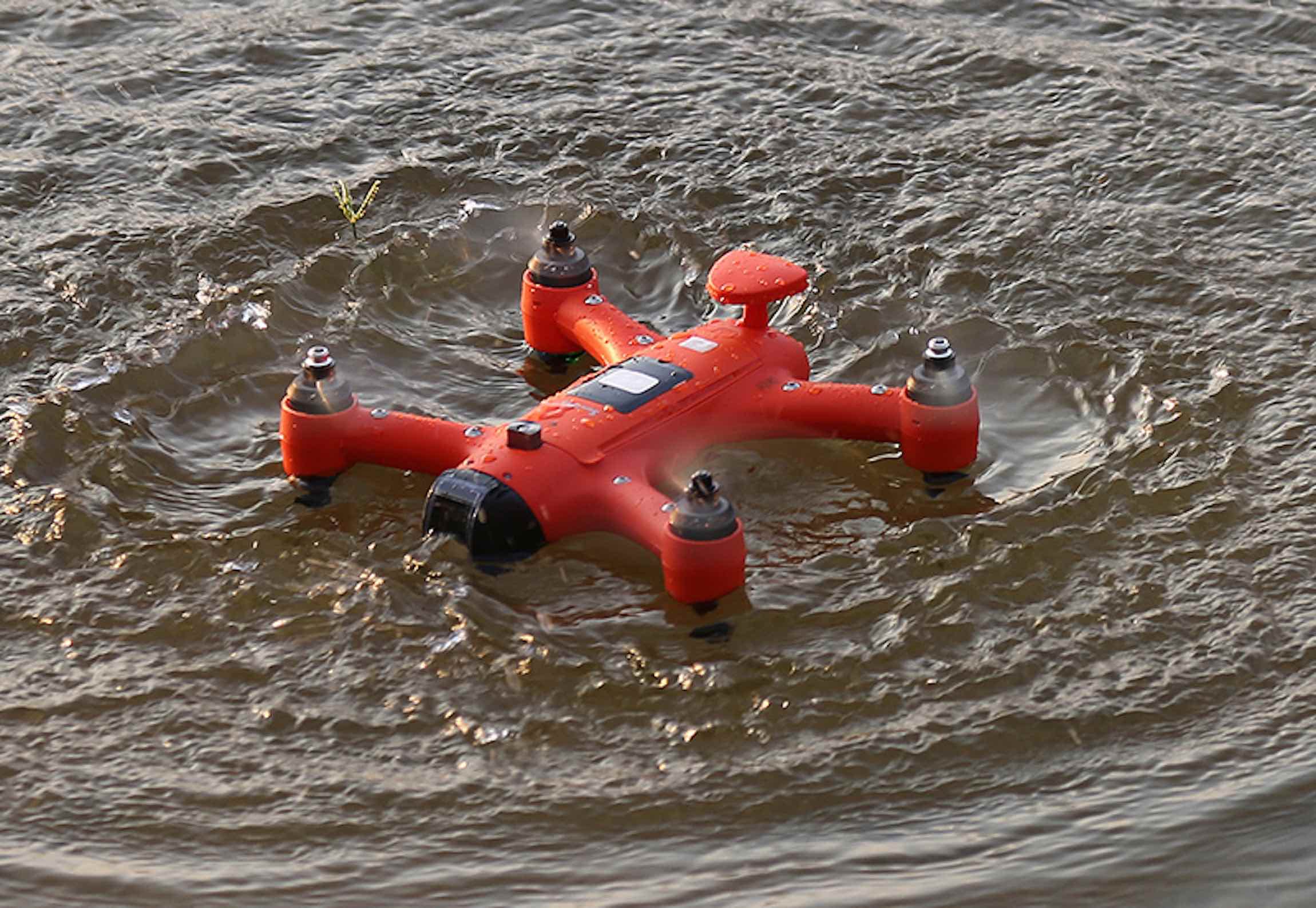 SwellPro Spry，waterproof，aquatic，gules，UAV，