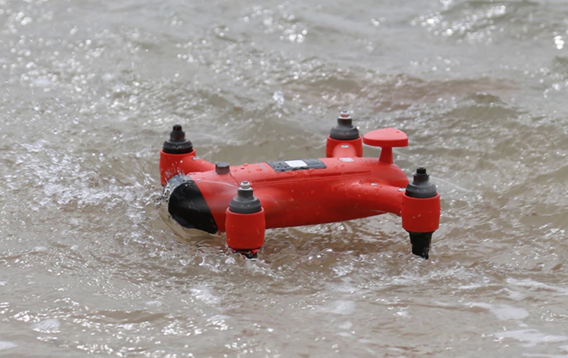 SwellPro Spry，waterproof，aquatic，gules，UAV，