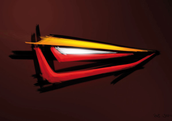 audi，led，