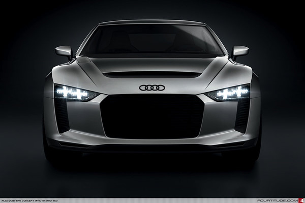 audi，led，