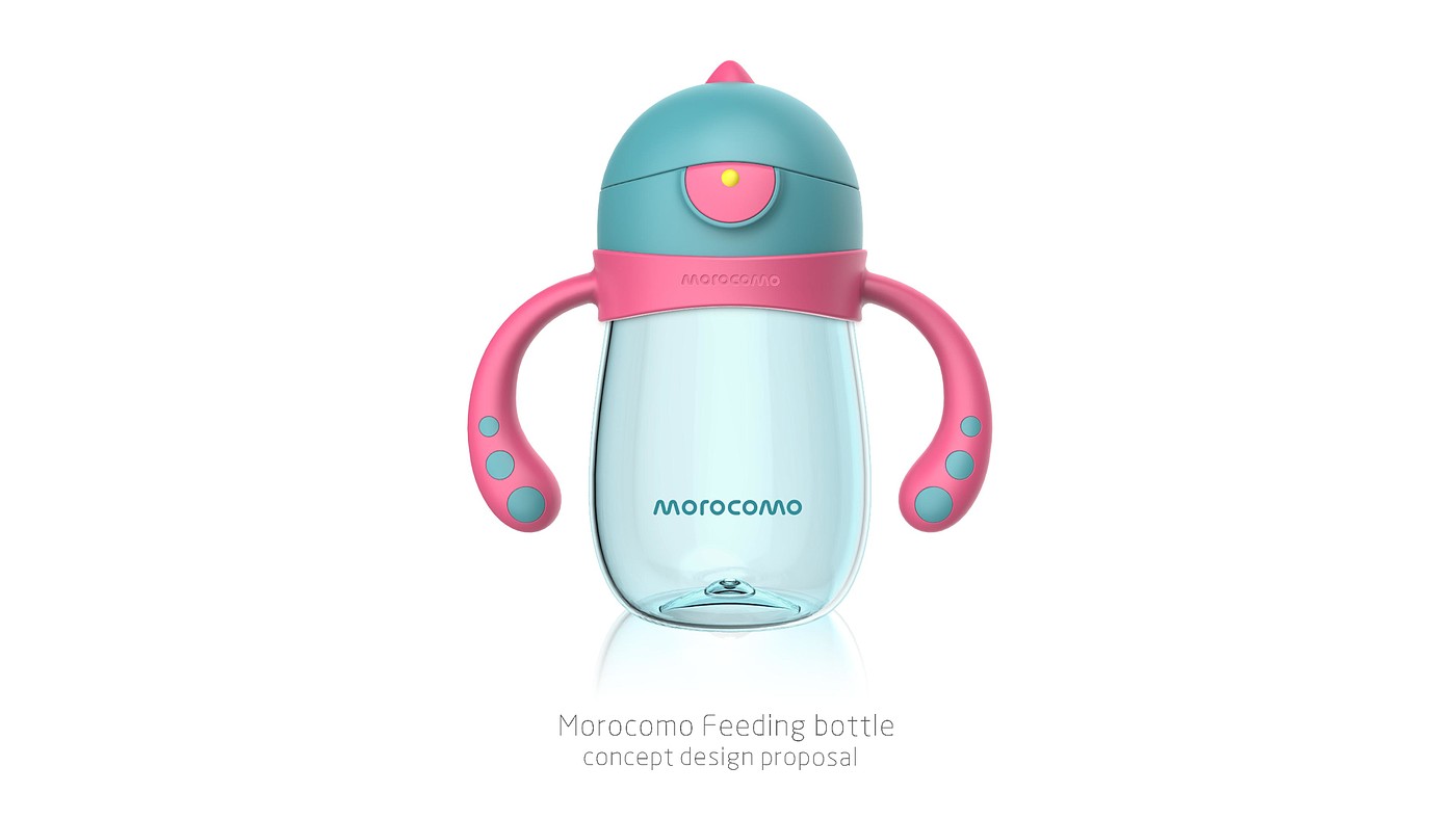 Little monster water cup，Designer: Zhou Jie，
