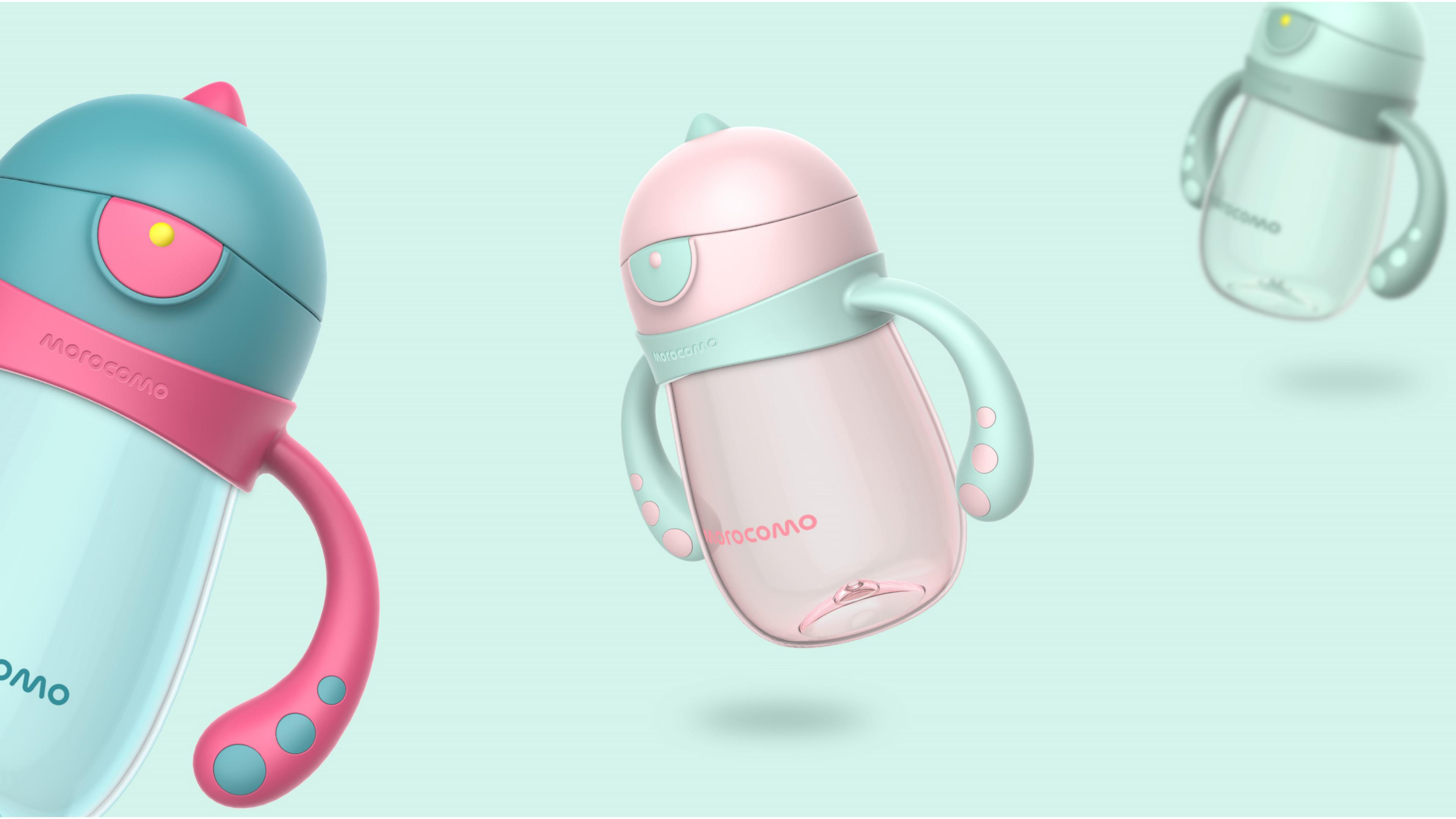 Little monster water cup，Designer: Zhou Jie，