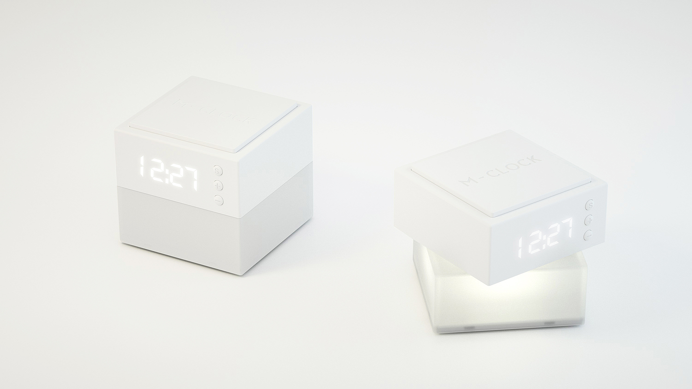 Rubik's cube alarm clock，alarm clock，clock，MINISO，SCREEN，SANDSIGN，