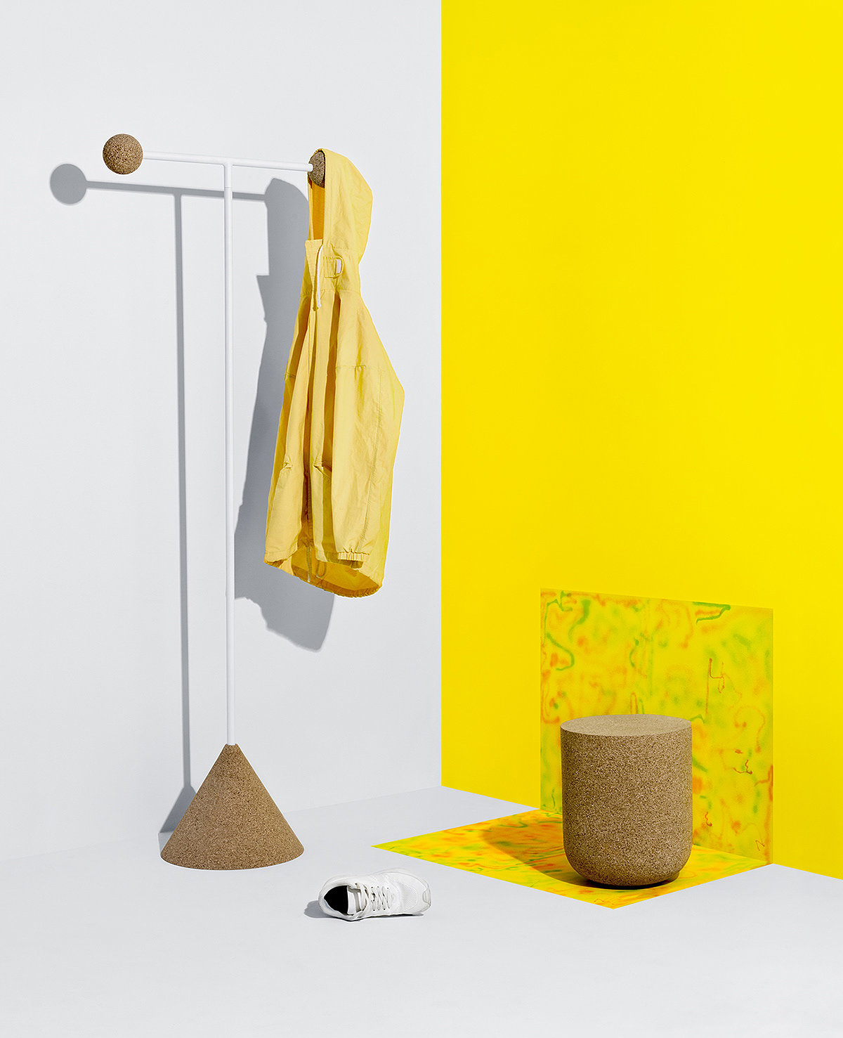 mirror，Coat rack，Anna Štěpánková，