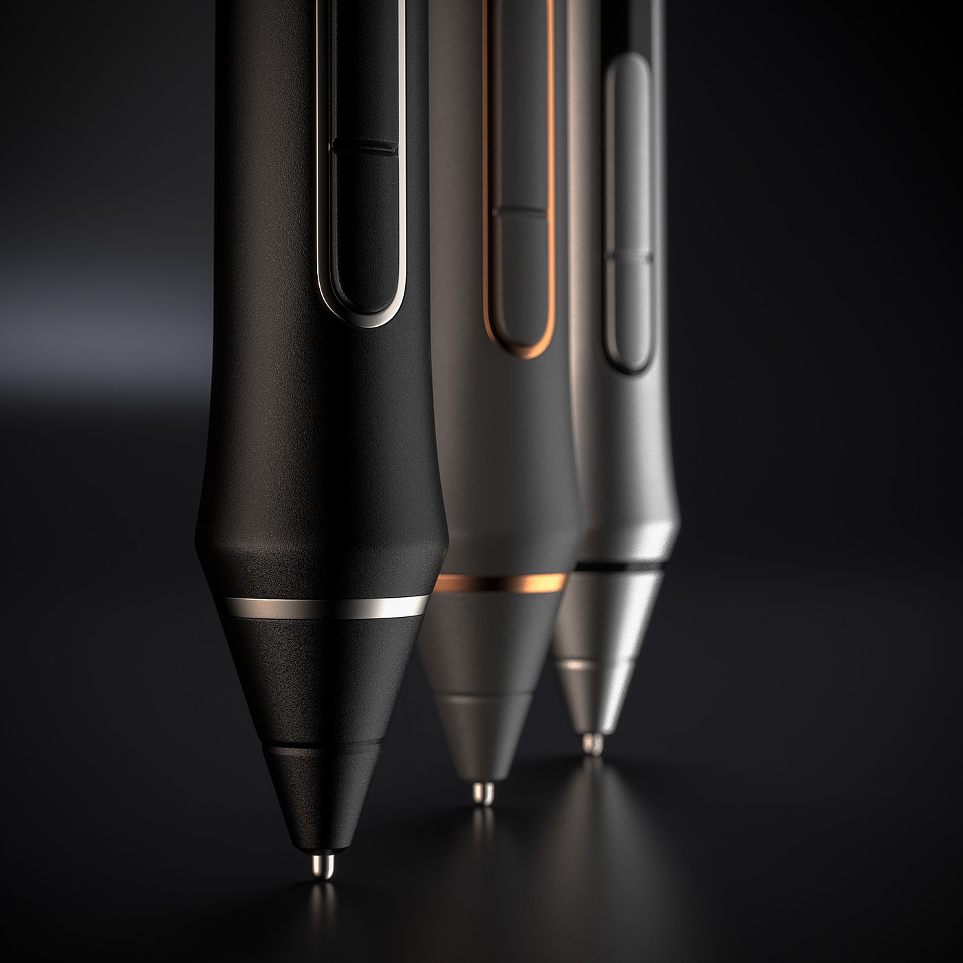 Stationery，pen，Leonardo Giomarelli，Render，