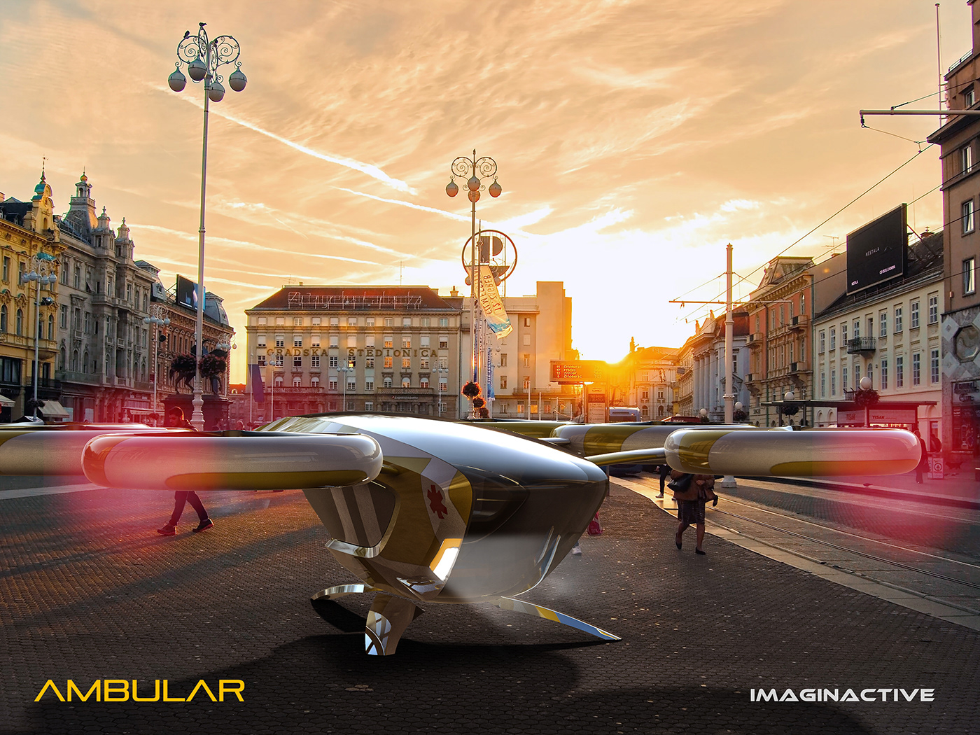 Martin Rico，Ambular，meet an emergency，UAV，medical care，