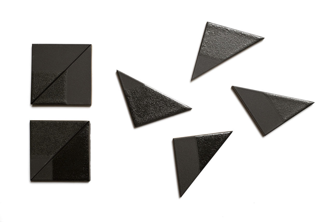 Heath Ceramics，Dual Glaze Triangles，瓷砖，