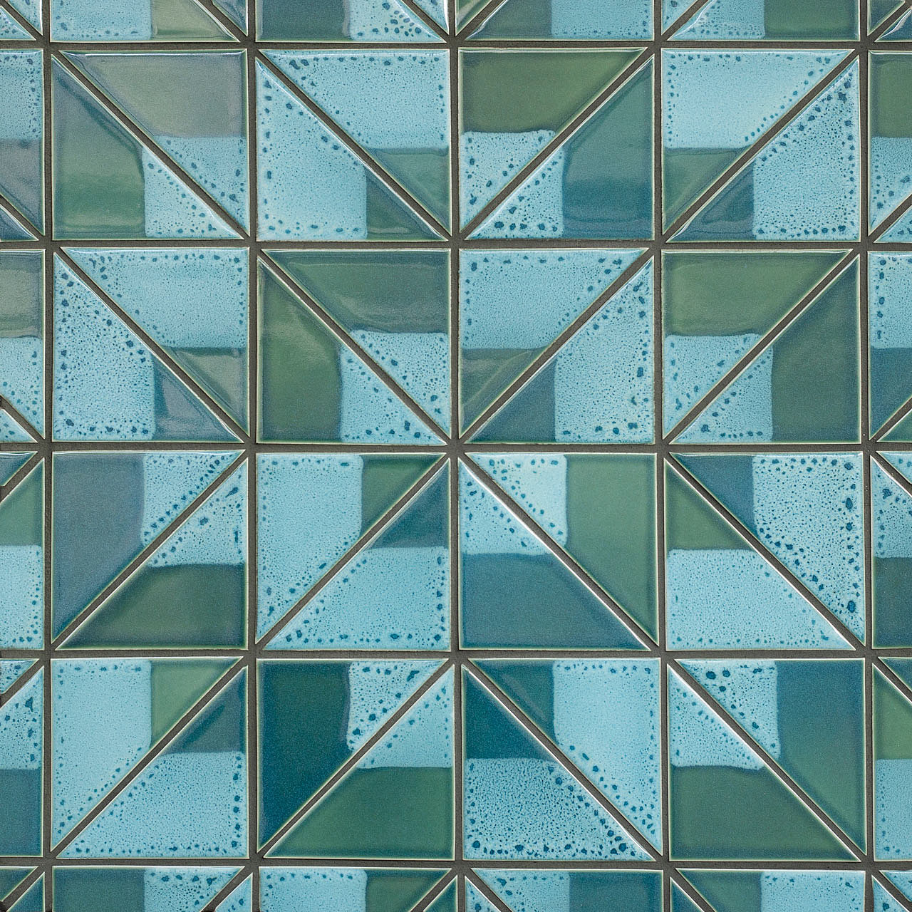 Heath Ceramics，Dual Glaze Triangles，瓷砖，