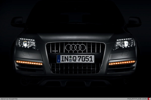 audi，led，