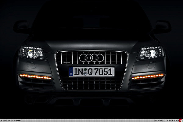 audi，led，