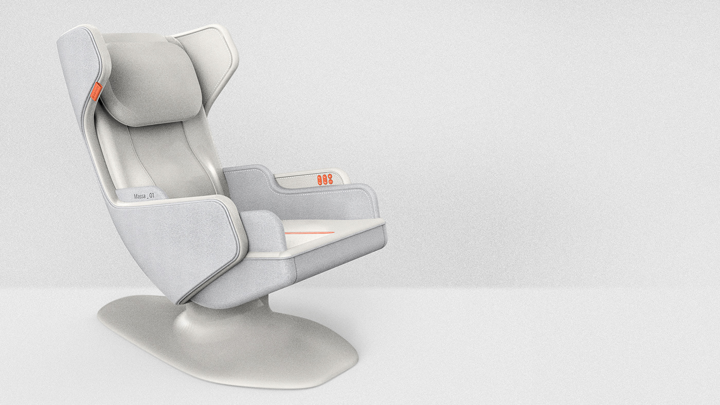 industrial design，chair，Massage chair，