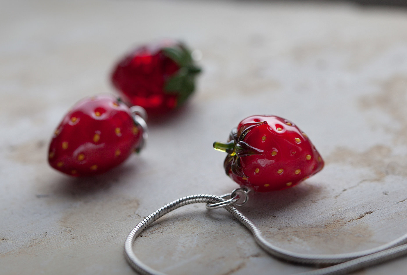 Glass，Ring，Accessories，Lesya Andreeva，Color painting，Pendant，