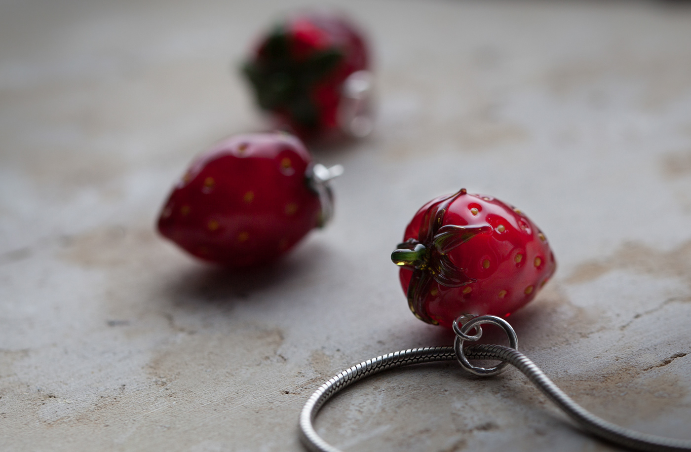 Glass，Ring，Accessories，Lesya Andreeva，Color painting，Pendant，