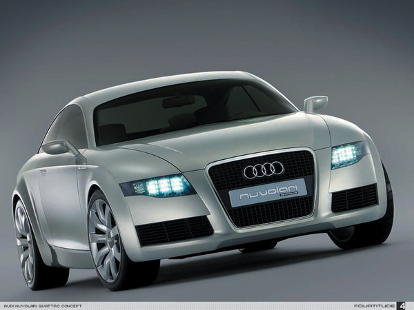 audi，led，