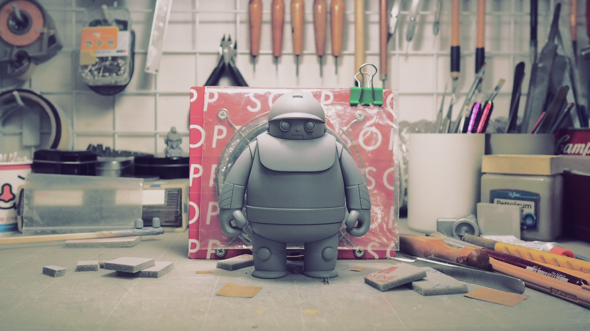 doll，industrial design，worker，