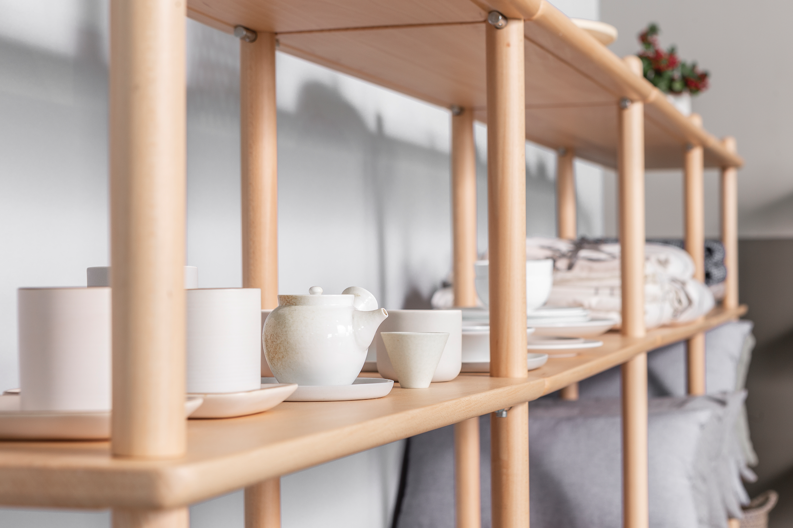 Combined rack, storage rack, solid wood, module，