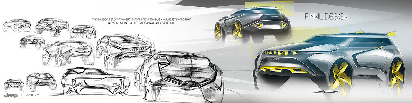 Industrial product design，Automobile design，sketch，i-camp，Digital plate，