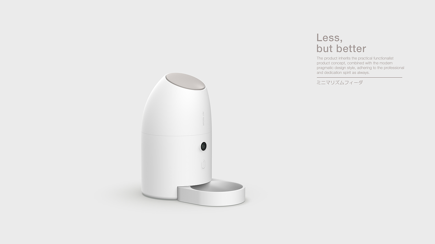 Home style，Pets，Feeder，White system，