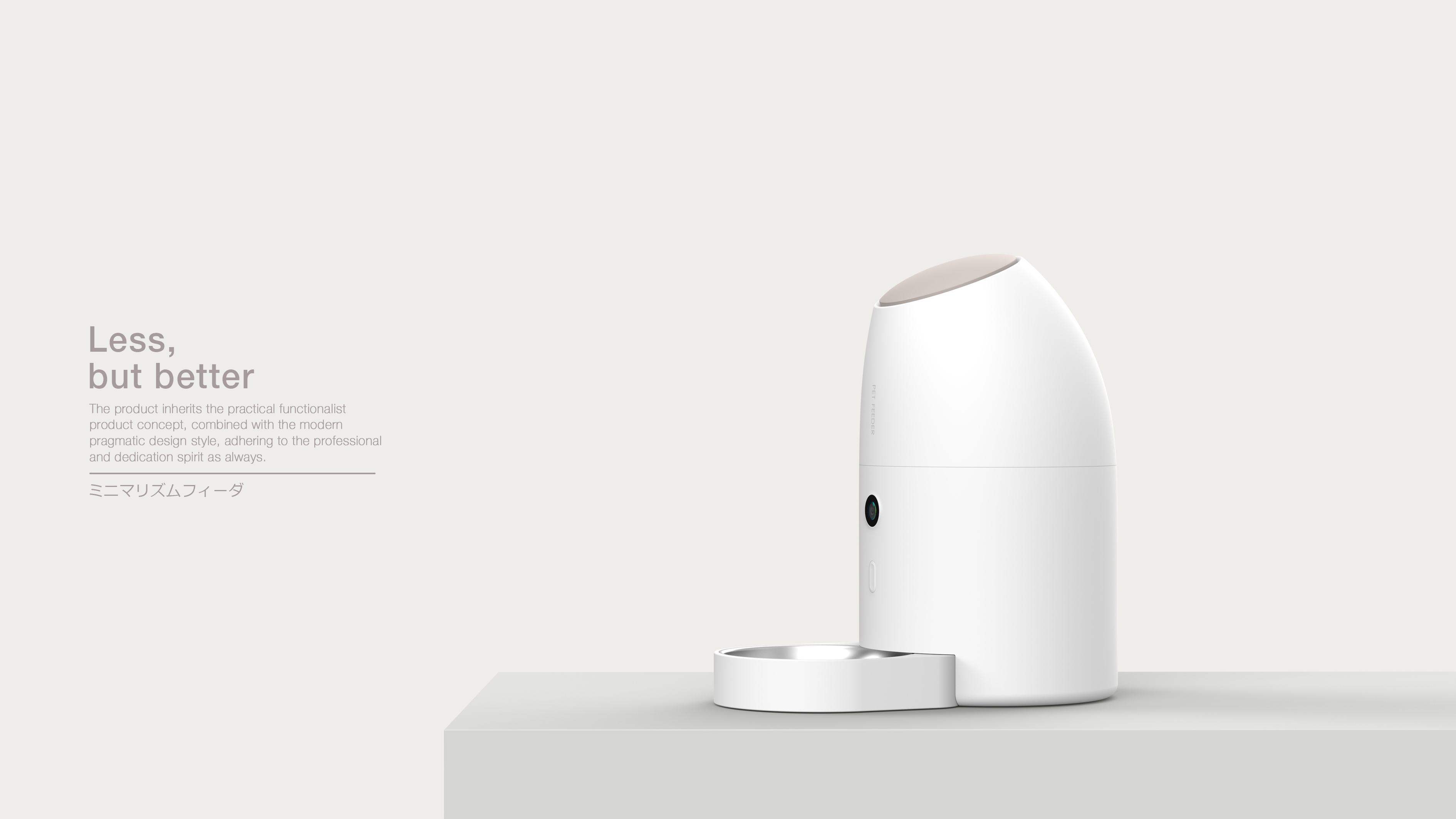 Home style，Pets，Feeder，White system，