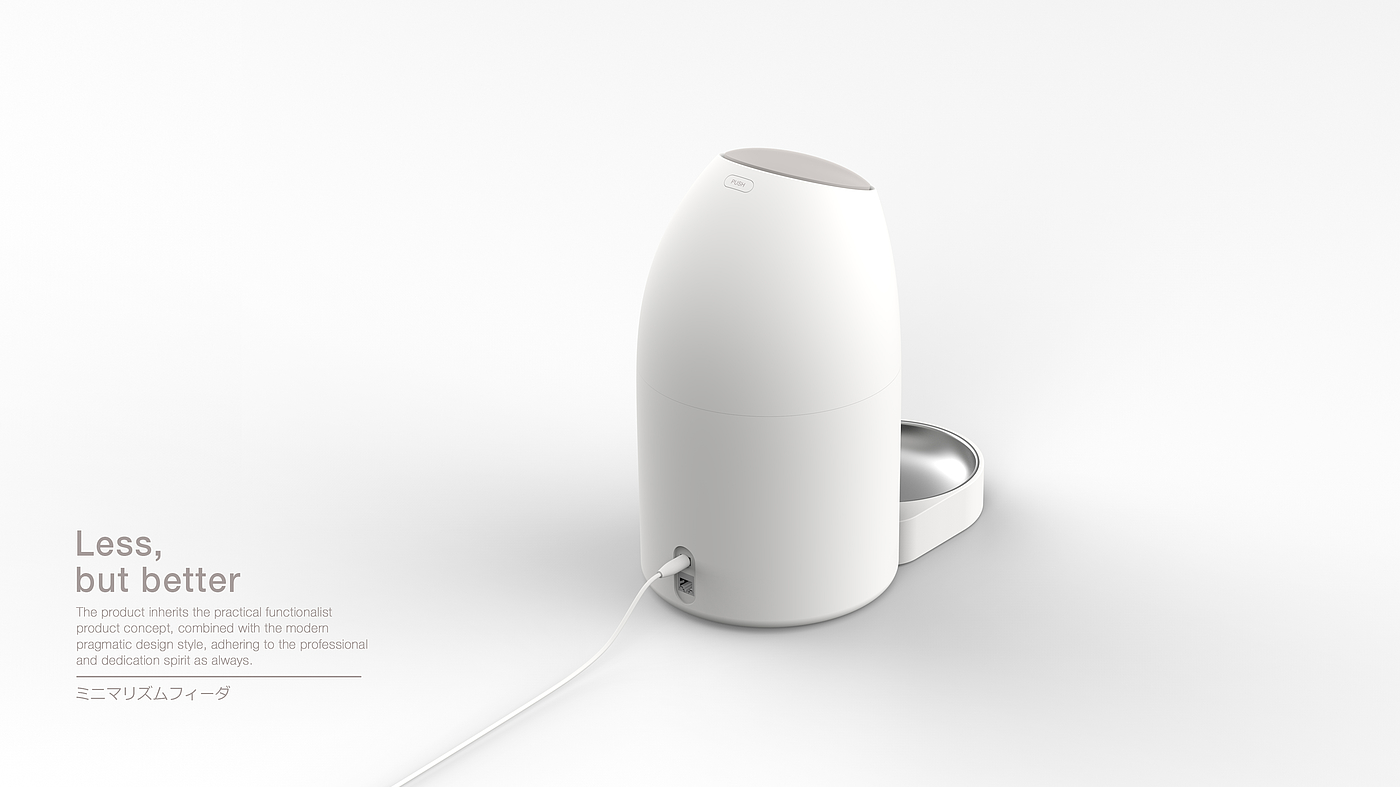Home style，Pets，Feeder，White system，