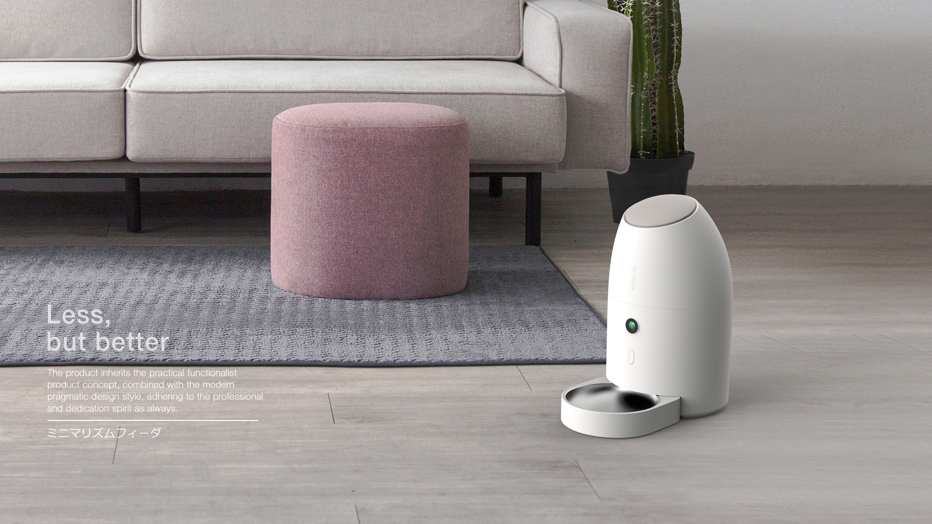 Home style，Pets，Feeder，White system，