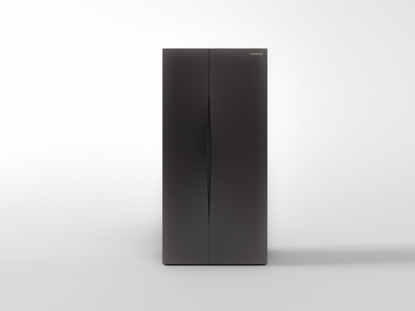 Crevice，the republic of korea，Refrigerator，black，