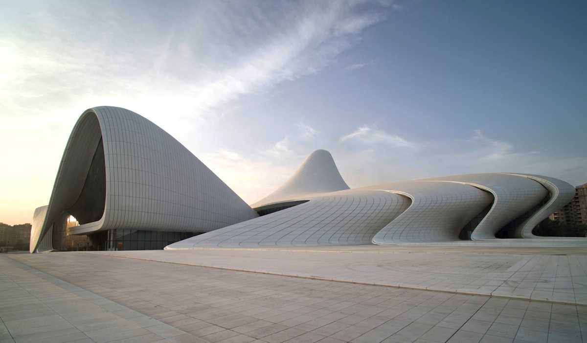 heydar aliyev cultural center ，Zaha Hadid，Heydar Aliyev，